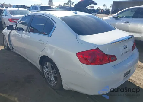 2013 Infiniti G37X from USA, damaged, VIN JN1CV6AR0DM752247